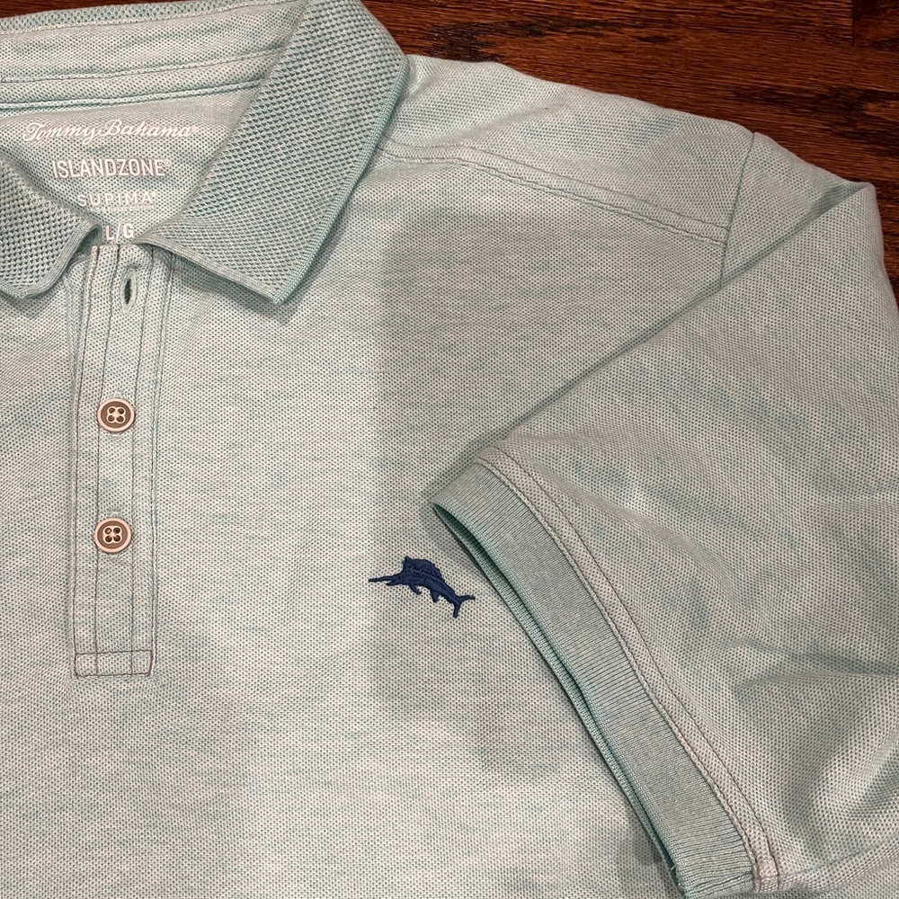 Tommy Bahama IslandZone Supima Short-Sleeve Shirt - Size Large